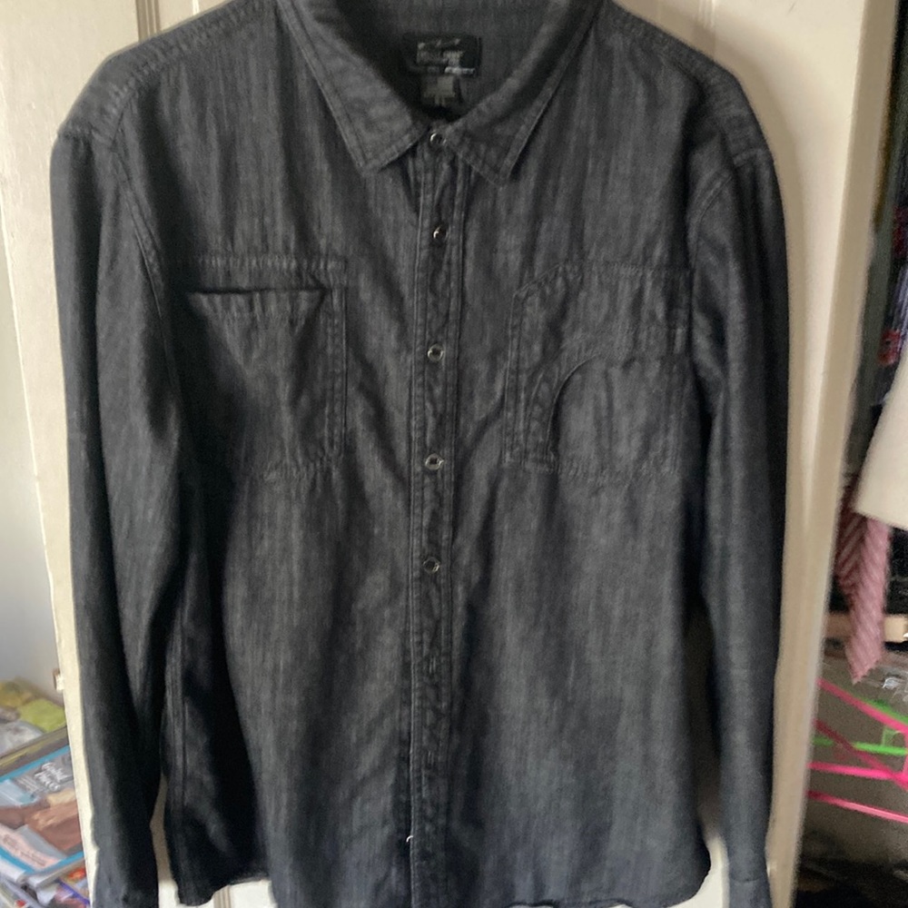 Charcoal gray shirt
